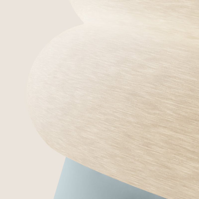 Argizari Table Light, Sand, 9.5" H x 10" W x 10" D