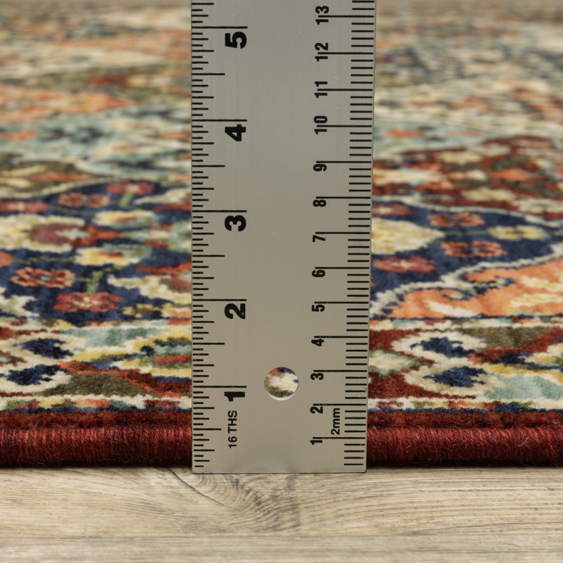 Oriental Indoor Rug, Rectangle 3'3" x 5'