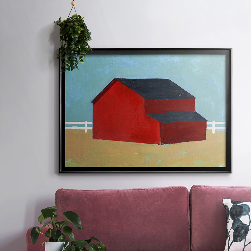 Big Red One II, reproduction d'art sur toile, Noir, H 26 po x l 38 po x P 1,5 po