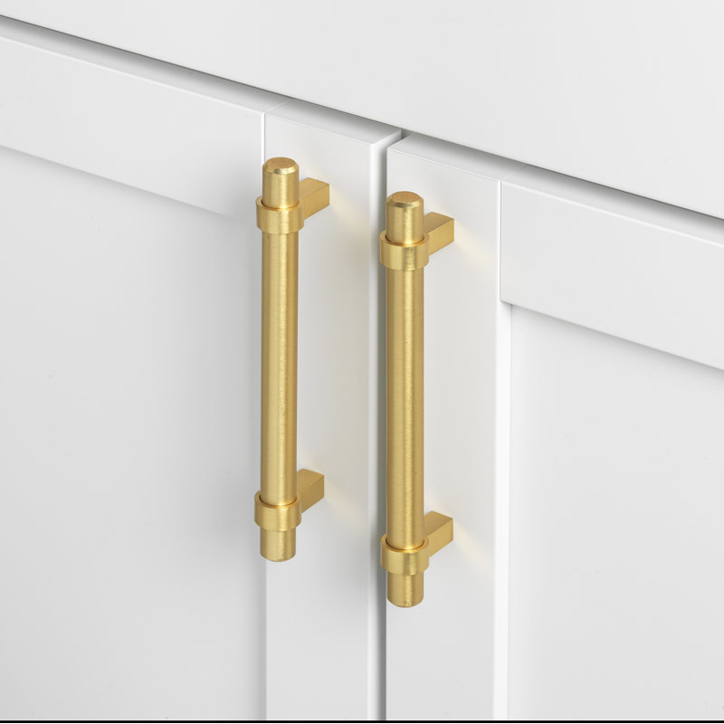 Bar Pull Multipack, Satin Gold, 3"
