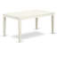 Ensemble de table de salle à manger 5 pièces comprenant une table de cuisine rectangulaire et 2 chaises de salle à manger avec 2 bancs, lin blanc-1715540596