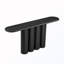 Console Table With Cylinders Legs Design-1833759975