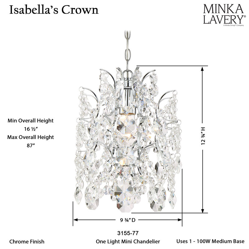 Isabella's Crown 1 - Light Pendant