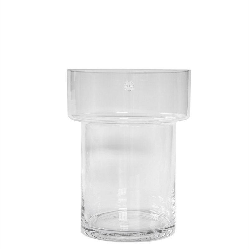 Vase de table en gazon artificiel, L 5 po