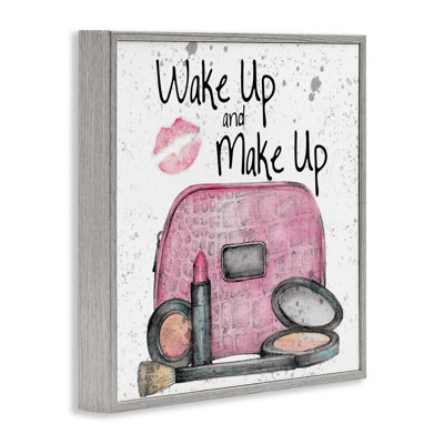 Art de giclée Wake Up Maquillage par Levison Design