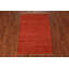 Tapis décoratif orange orange Gabbeh 3 x 4