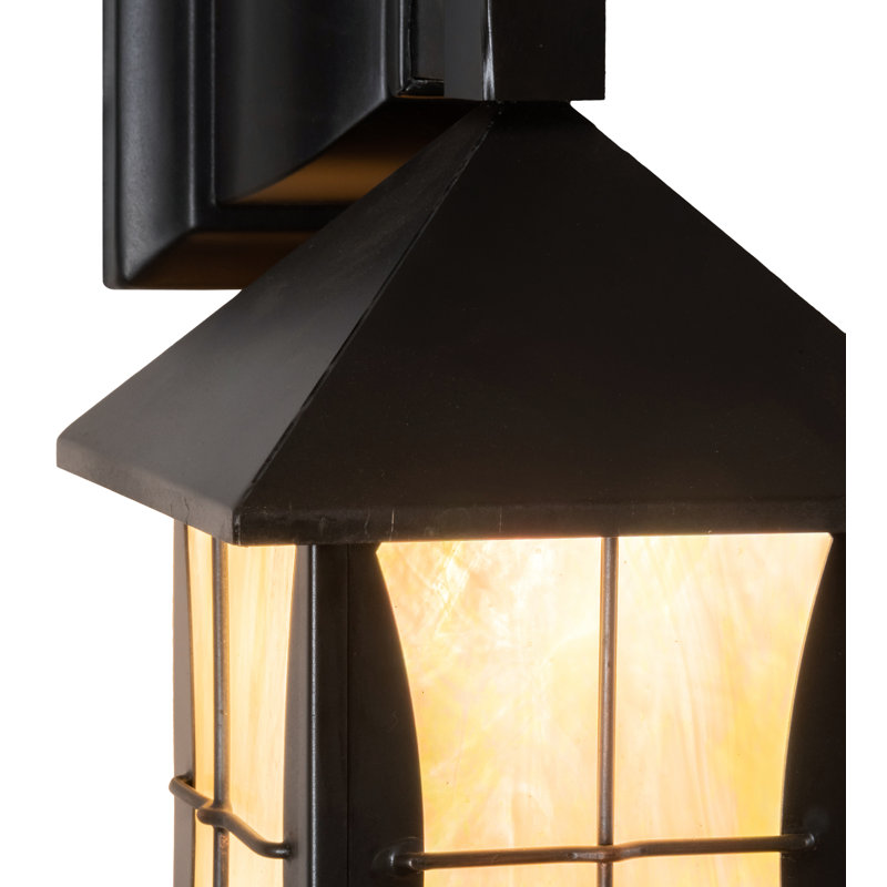 Pelham Manor 1 - Light Outdoor Wall Lantern, 14" H x 11" W x 9" D