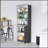 Sleek 2-Door Bookcase With Spacious Shelves, For Modern And Organized Living Spaces.-1632139789