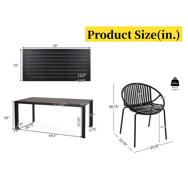 Dimensions du produit