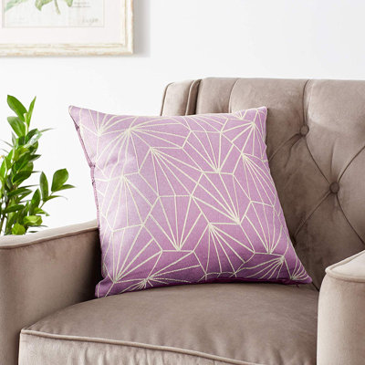 Victoria Embroidered Throw Pillow