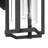 Lann Steel Outdoor Wall Light Wall Sconce, Black