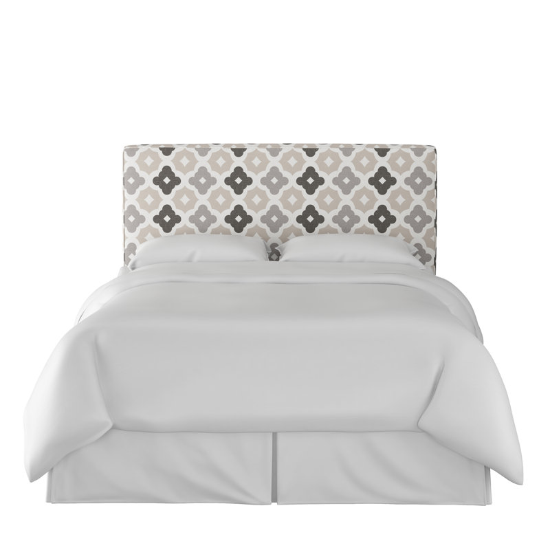 Upholstered Headboard, California King, Classic Sandstone Linen