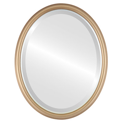 Newburyport Wood Flat Wall Mirror