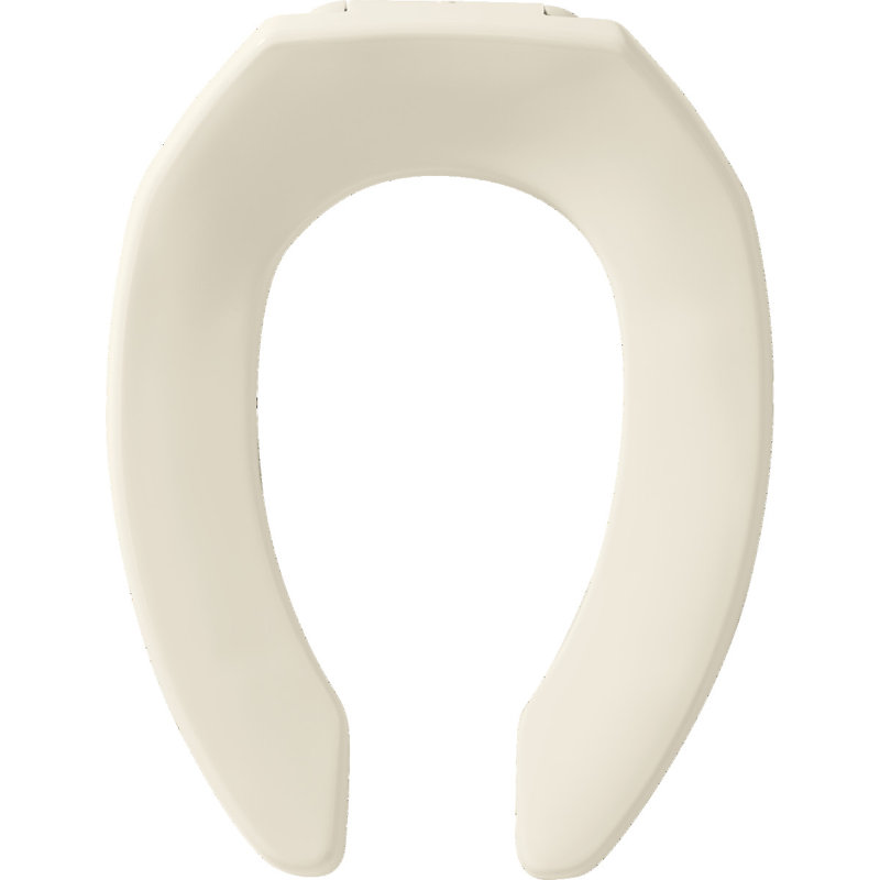 Siège de toilette allongé en plastique, It, Standard