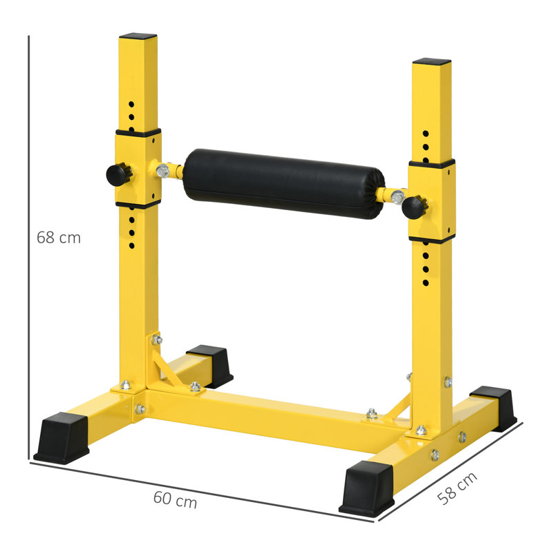 Single Leg Squat Stand, Yellow