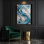Abstract Fluid Art 54 Grey Canvas Wall Art
