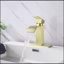 Robinet de salle de bain à cascade, robinet de meuble-lavabo à poignée simple