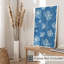 Motif floral de fleurs bleues IV-992766288