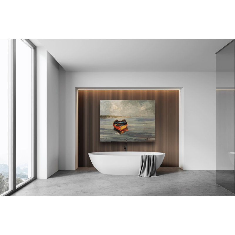 Our Boat Print by John Beard, 20" H x 24" W x 1" D, Unframed
