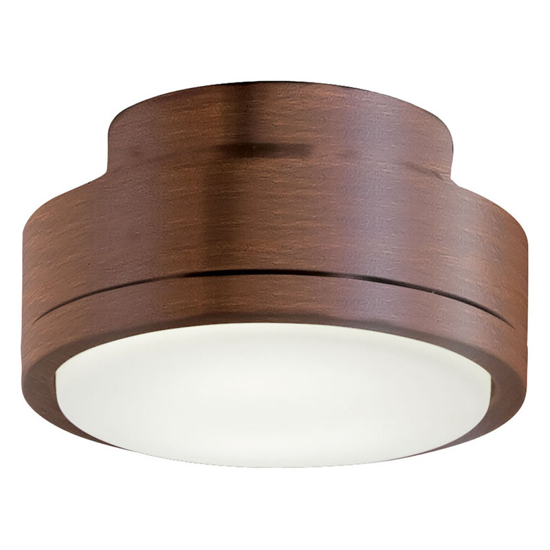 1-Light Universal LED Ceiling Fan Bowl Light Kit, Oil Rubbed Bronze