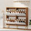 Aurkene 16 Pair Flip Down Shoe Storage