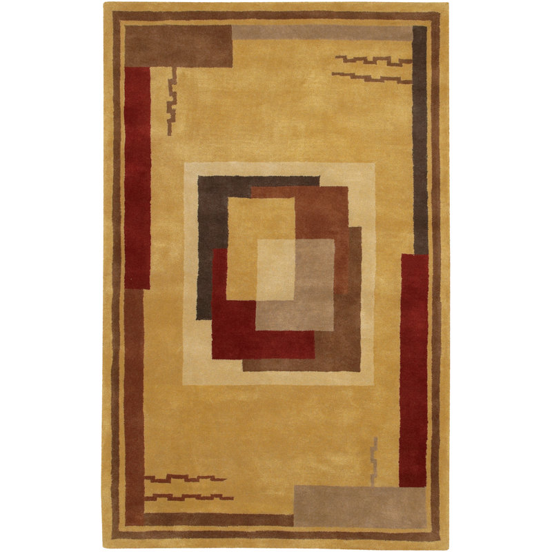 Performance Wool Abstract Indoor Rug, Rectangle 2' x 3'