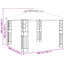 vidaXL Gazebo Polyester and Steel Outdoor Shade Backyard Structure Sunshade-132739358-132739359