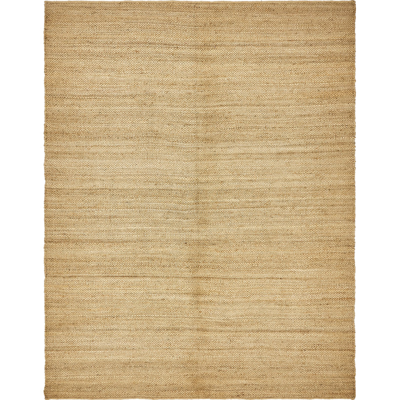 Gelman Hand-Knotted Area Rug, Rectangle 8' x 10', Gray