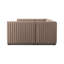 Banquette de salle à manger Camille 106 po - Crypton Nomad Taupe-1132029947-1131128231