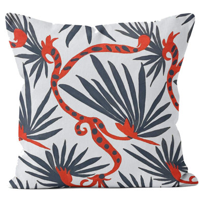 Floral Square Throw Cushion