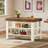 Home Bar Table With Storage Shelves, Farmhouse Bar Cabinet For Kitchen Dining Room-1924834598