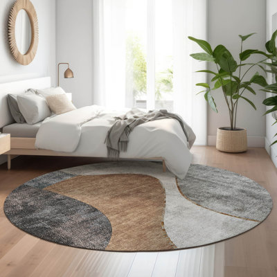 Premium Machine Washable Cerrito Gray Rug