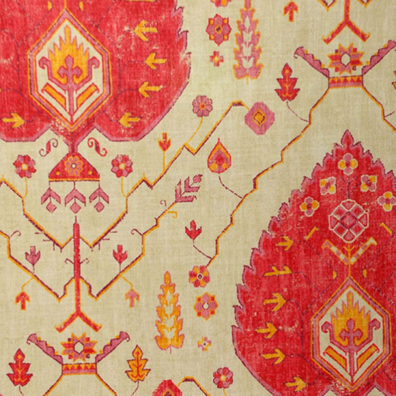 Tissu Wesco Alamogordo, Corail