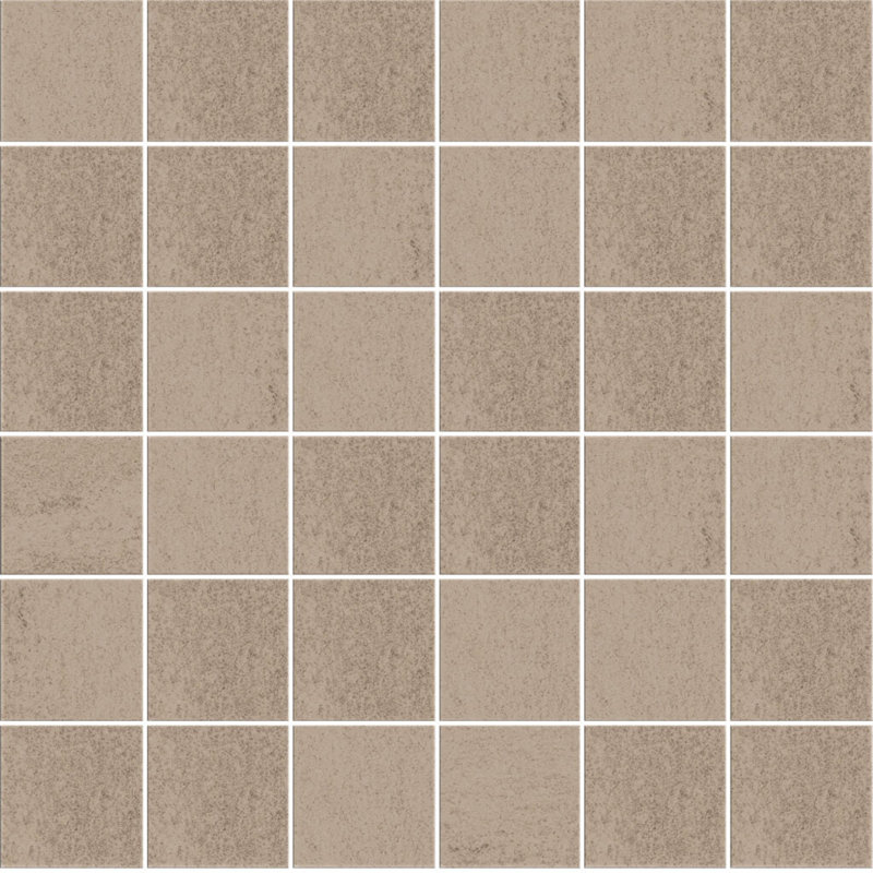 Carreau de mur et de plancher en porcelaine 2 po x 2 po, Beige
