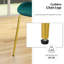 Fauteuil d'appoint en velours-1015743377