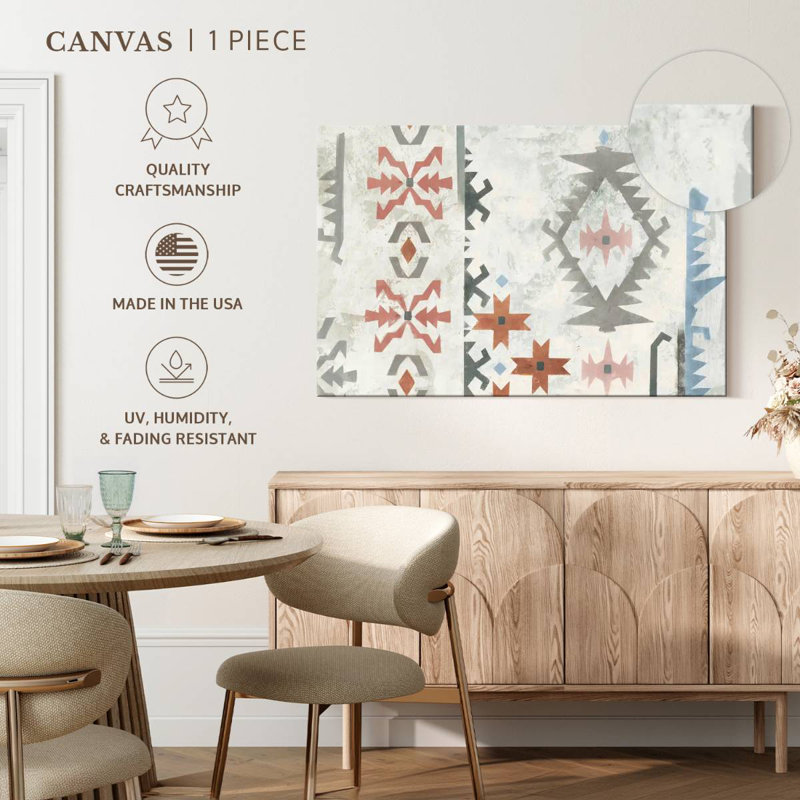 Lelar Southwest Design I Boho, H 32 po x l 48 po