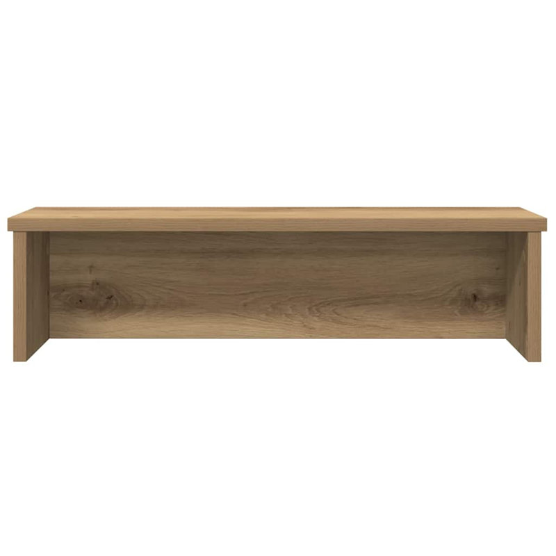 Kitchen Rack Stackable 15x16 Cm Engineered Wood, 16cm H x 60cm W x 15cm D, Artisan Oak