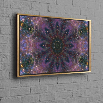 Stunning Mandala Canvas Art Ideal for Modern Home Decoration and Living Room Wall Display