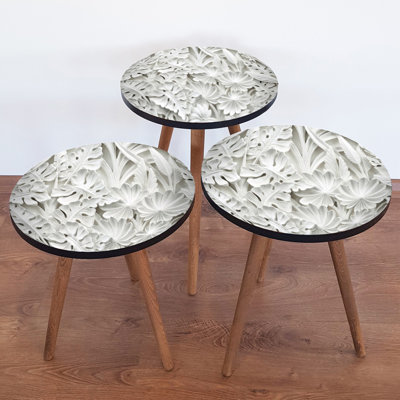 Tables gigognes 3 pieds Tena