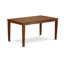 Ensemble de table et chaises de cuisine 7 pièces comprenant une table de salle à manger rectangulaire et 6 chaises de salle à manger, 36 x 60 pouces, acajou-341430954-287727163-287727162