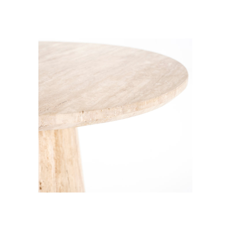 Aime Round Stone Dining Table