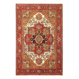 Canvello Fine Hand Knotted Silkroad Serapi Design - 5'11'' X 8'11''