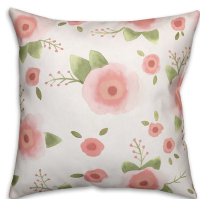  Coussin Watercolor Florals