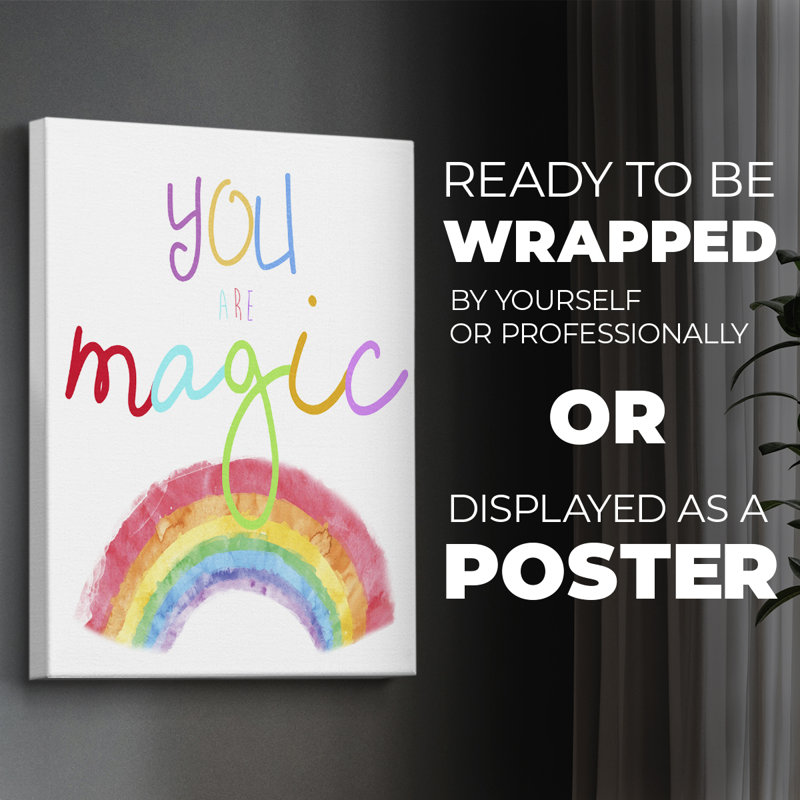 You Are Magic - Impression sur toile seulement - NON-CADRE, H 36 po x l 24 po