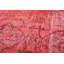 Tapis à main one-of-kind-noué la 2010 rouge 6 pi 9 po x 10 pi zone de laine 6 po Bevin