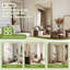 Grand miroir de plancher décoratif, miroir sur pied pleine longueur pour le décor de la chambre à coucher, salon-1463820889-1463820884