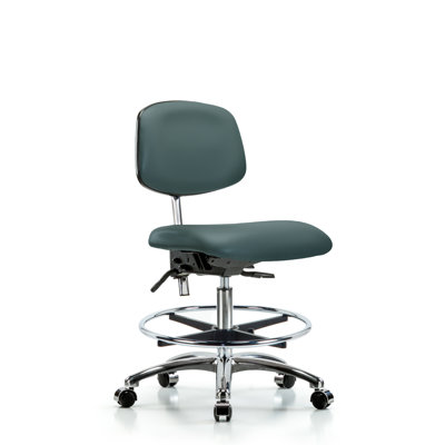 Louise Vinyl Drafting Chair