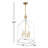 Kenmore 4 - Light Lantern Birdcage Chandelier in White-5700593-5700592-44598478
