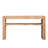 Rustic Console Table with Storage Shelf