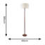Roseli 180cm Traditional Floor Lamp-663217438-663217439-663217425